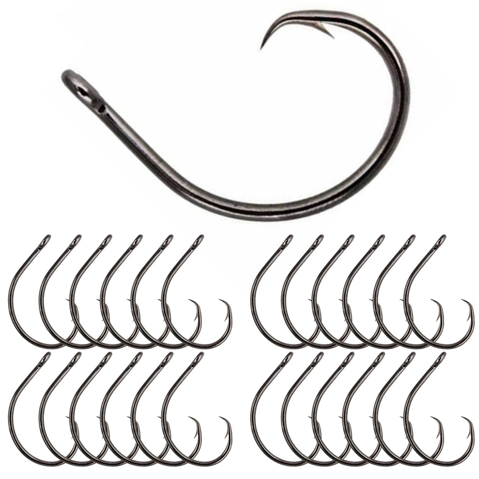 Reaction Tackle Premium Circle Hooks - 25 Pack - Get Tight Gear
