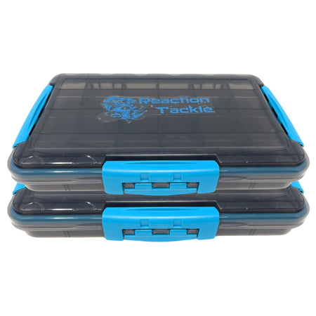 Reaction Tackle Premium Tackle Tray - High Performance and Waterproof with 3 Resilient Clips - Get Tight Gear