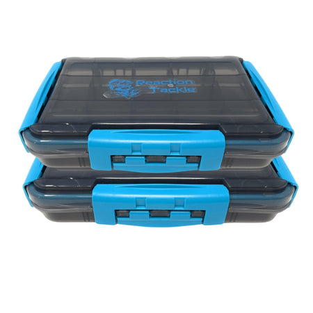 Reaction Tackle Premium Tackle Tray - High Performance and Waterproof with 3 Resilient Clips - Get Tight Gear