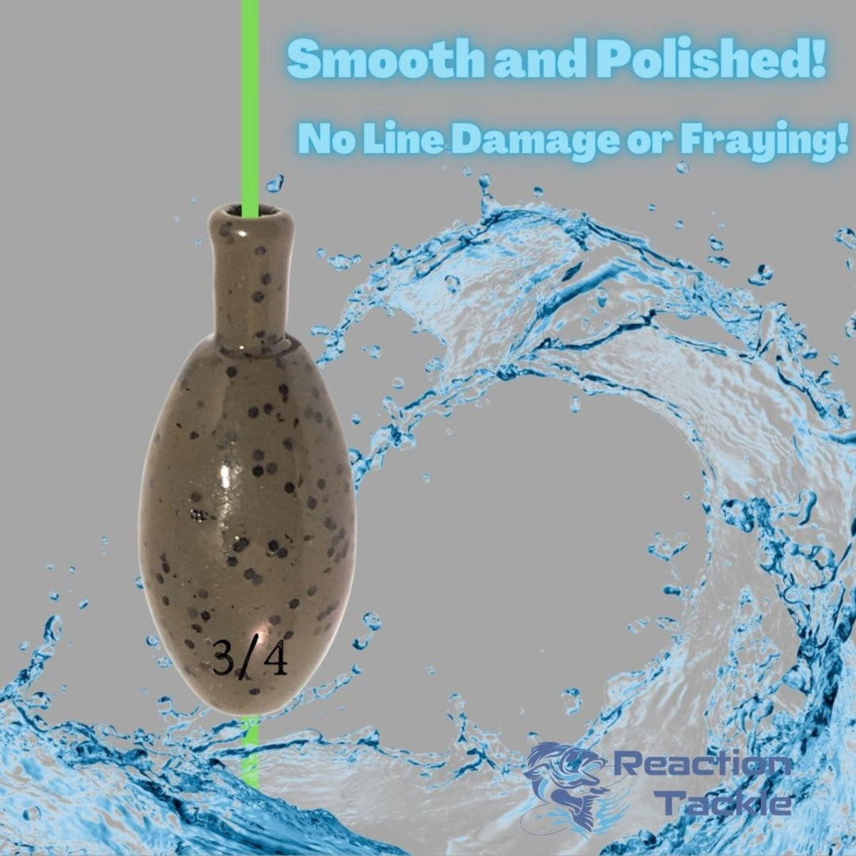 Reaction Tackle Punch Weights/ Tungsten Sinkers - Get Tight Gear