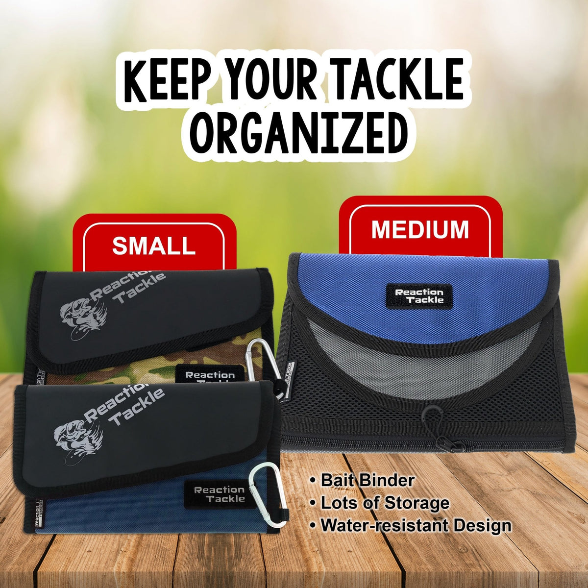 Reaction Tackle Small Bait Binder - Get Tight Gear