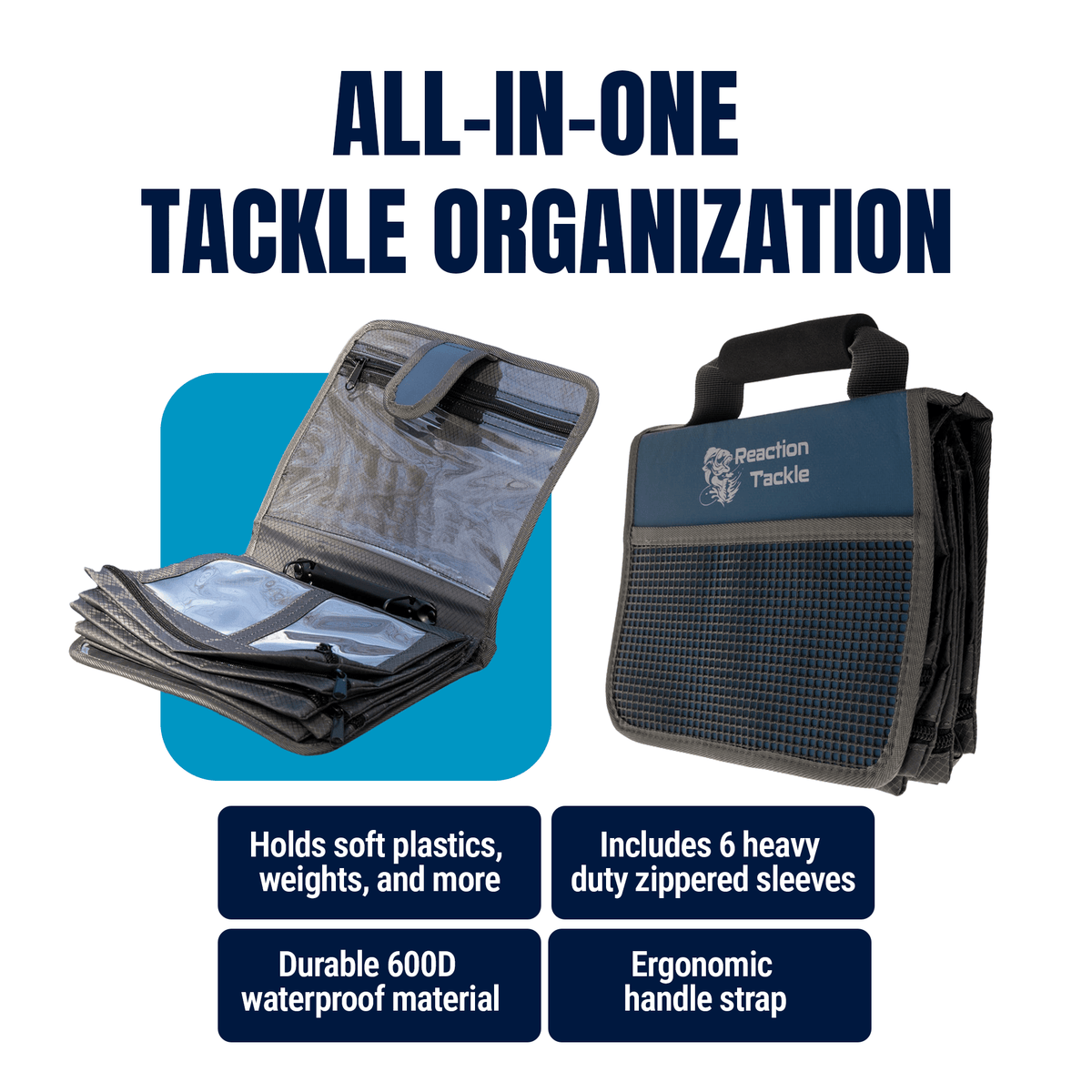 Reaction Tackle Speed Binder and Tackle Storage - New - Get Tight Gear