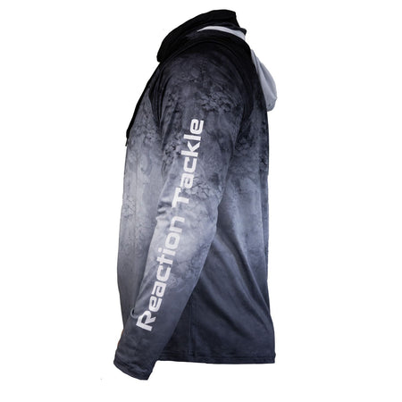 Reaction Tackle SPF UPF 50+ Long Sleeve/Hood/Gaiter Fishing Shirt - Get Tight Gear