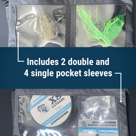 Reaction Tackle Splash Proof Bait Binder and Tackle Storage - New - Get Tight Gear