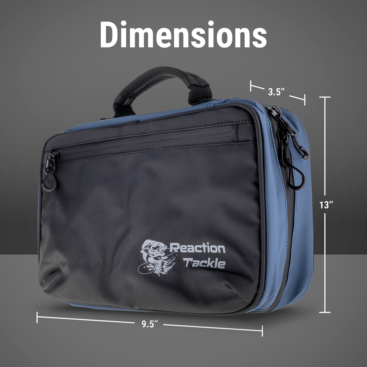 Reaction Tackle Splash Proof Bait Binder and Tackle Storage - New - Get Tight Gear