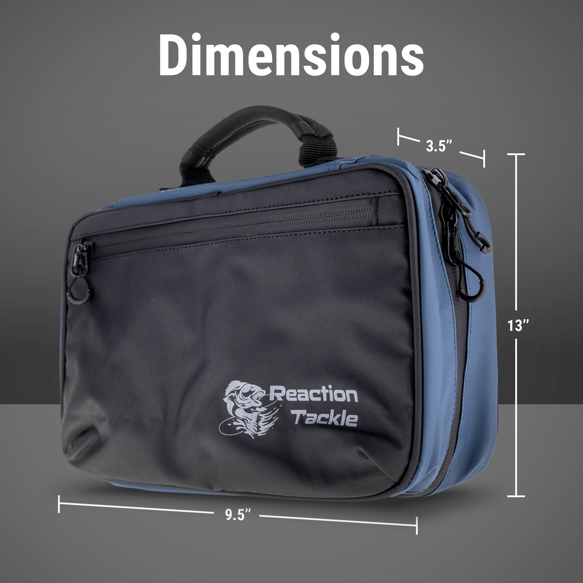 Reaction Tackle Splash Proof Bait Binder and Tackle Storage - New - Get Tight Gear