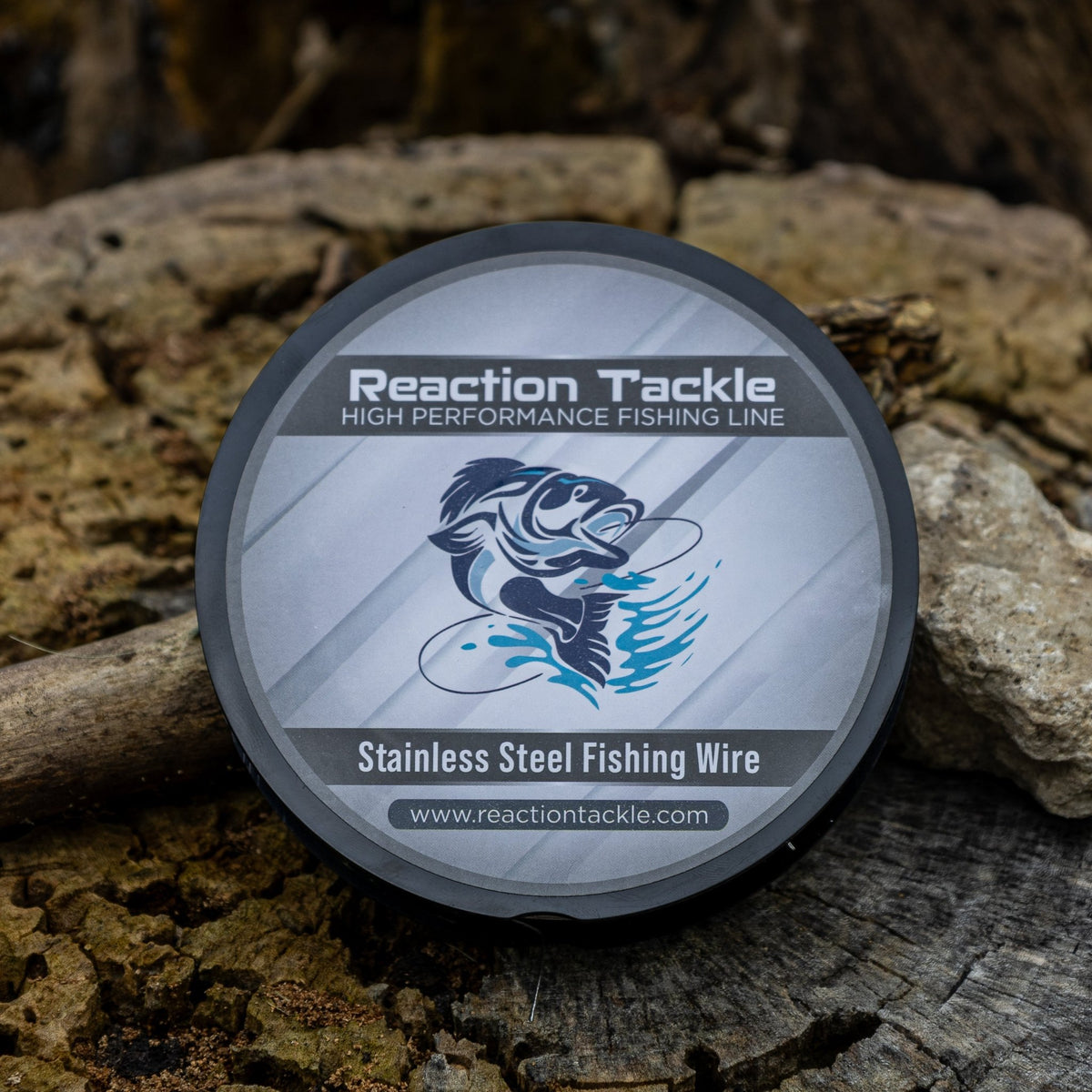 Reaction Tackle Stainless Steel Trolling Line 30LB - Get Tight Gear