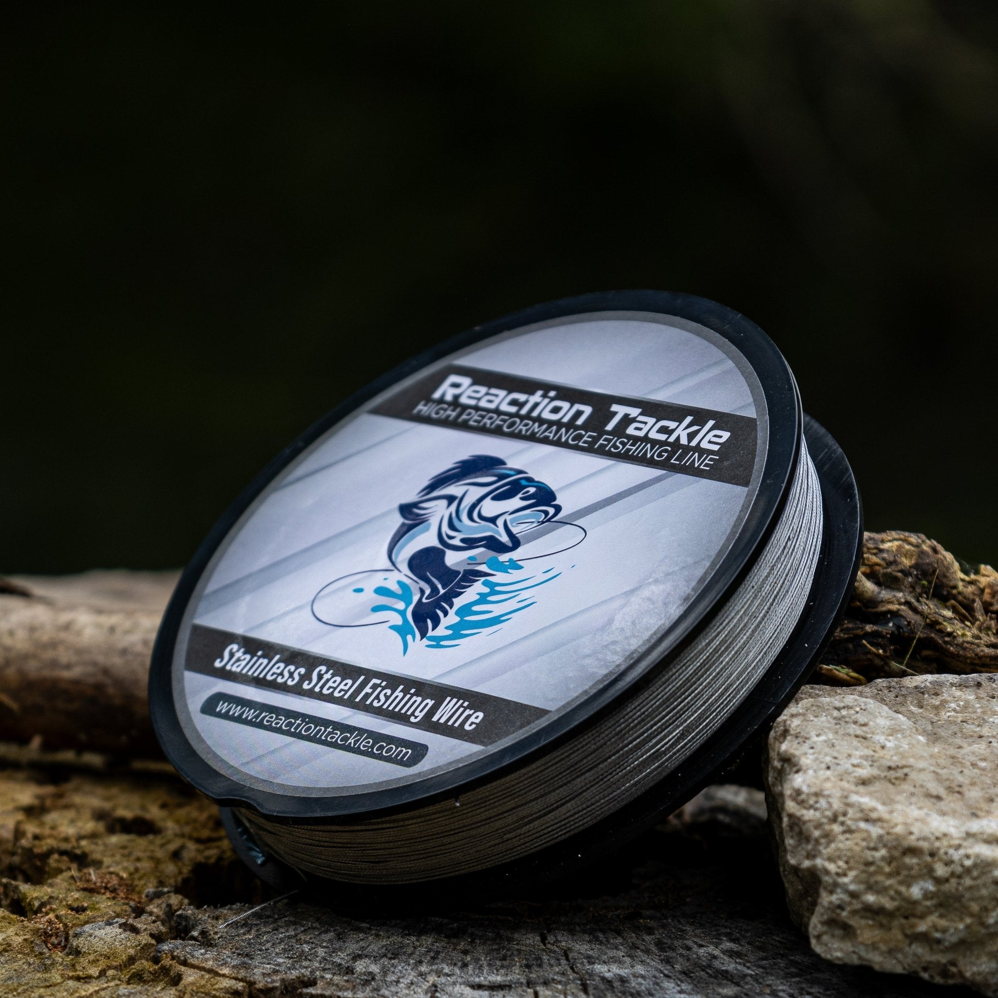 Reaction Tackle Stainless Steel Trolling Line 30LB - Get Tight Gear