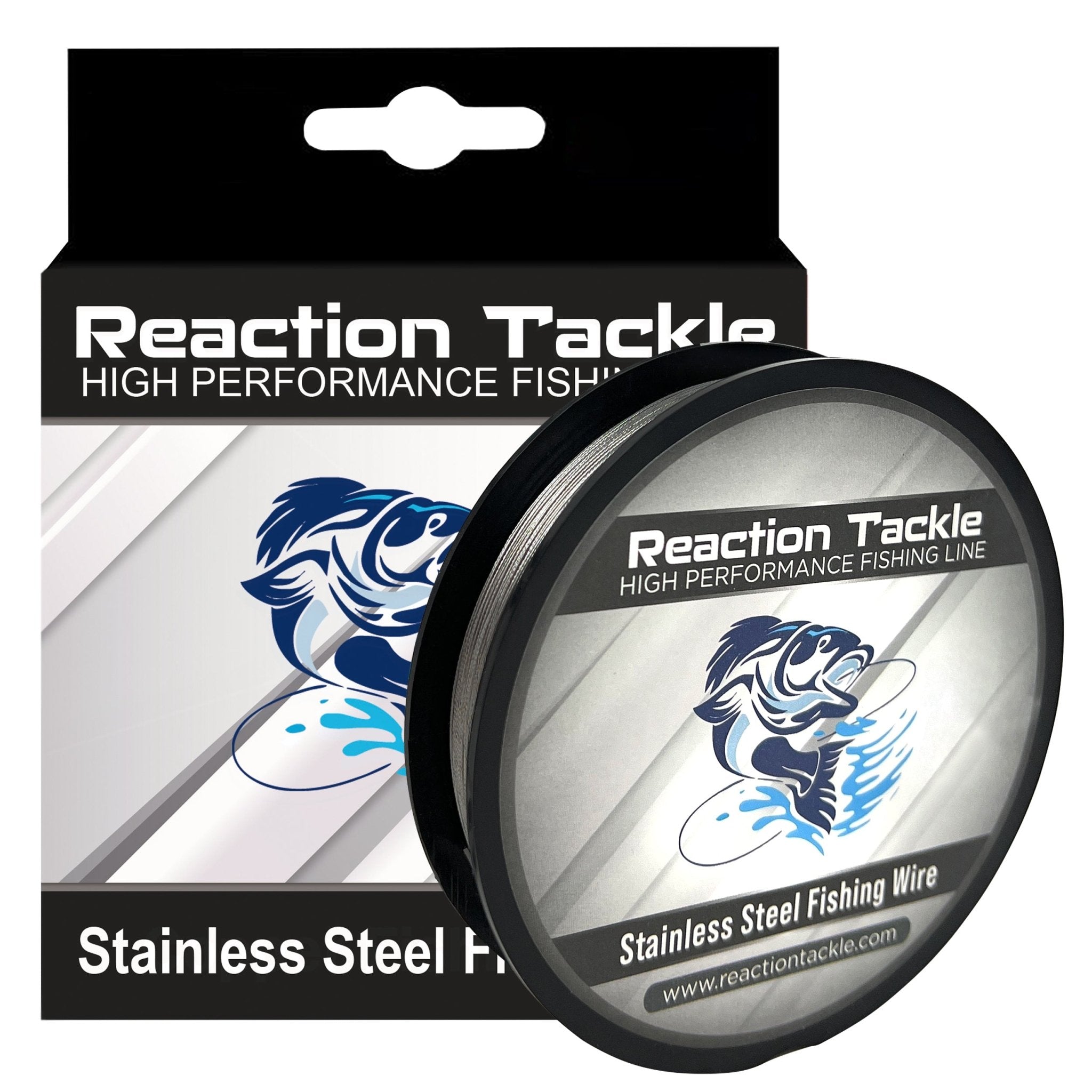 Reaction Tackle Stainless Steel Trolling Line 30LB - Get Tight Gear
