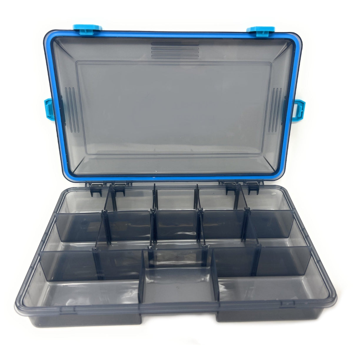 Reaction Tackle Standard Tackle Tray - Sturdy and Waterproof with 4 Reliable Clips - Get Tight Gear