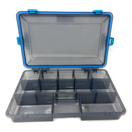 Reaction Tackle Standard Tackle Tray - Sturdy and Waterproof with 4 Reliable Clips - Get Tight Gear