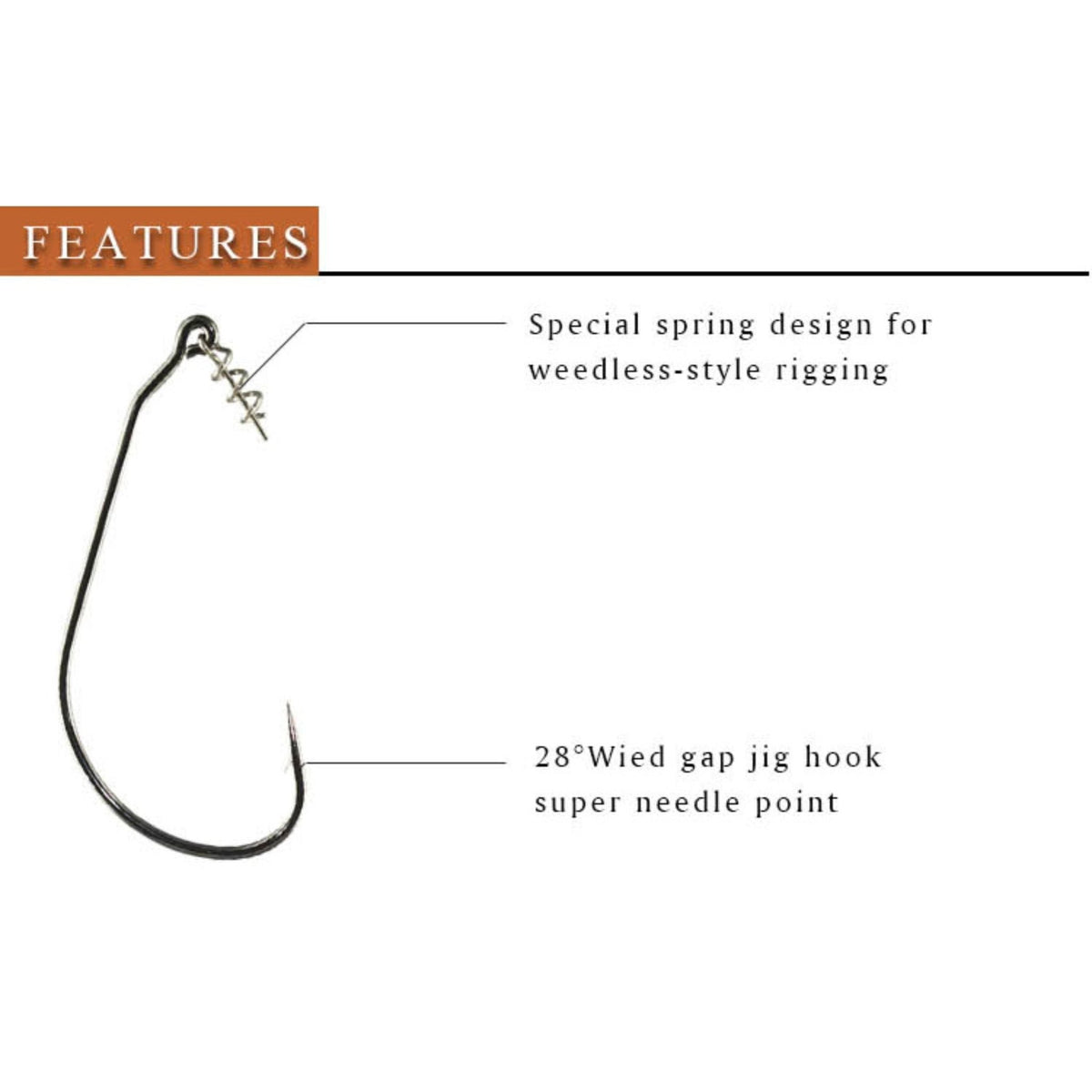 Reaction Tackle Swimbait Hooks (10 or 25 - Packs) - Get Tight Gear
