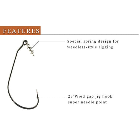 Reaction Tackle Swimbait Hooks (10 or 25 - Packs) - Get Tight Gear