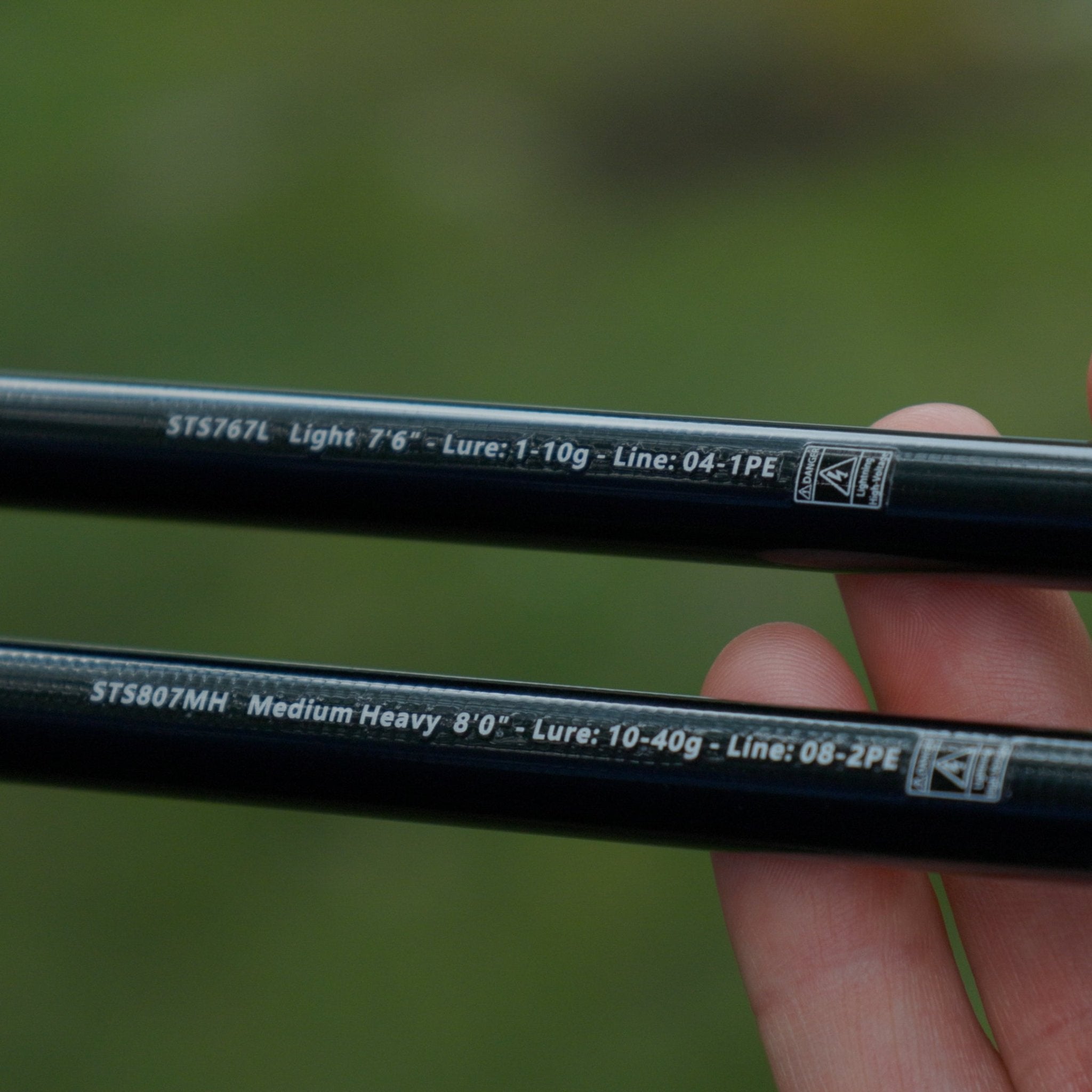 Reaction Tackle Telescopic Spinning Rod – Carbon Travel Fishing Rod – Collapsible Rod for Freshwater and Saltwater - NEW - Get Tight Gear