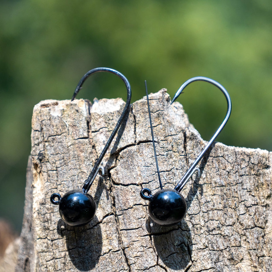 Reaction Tackle Tungsten Ball Jig Heads (5 - Pack) - Get Tight Gear