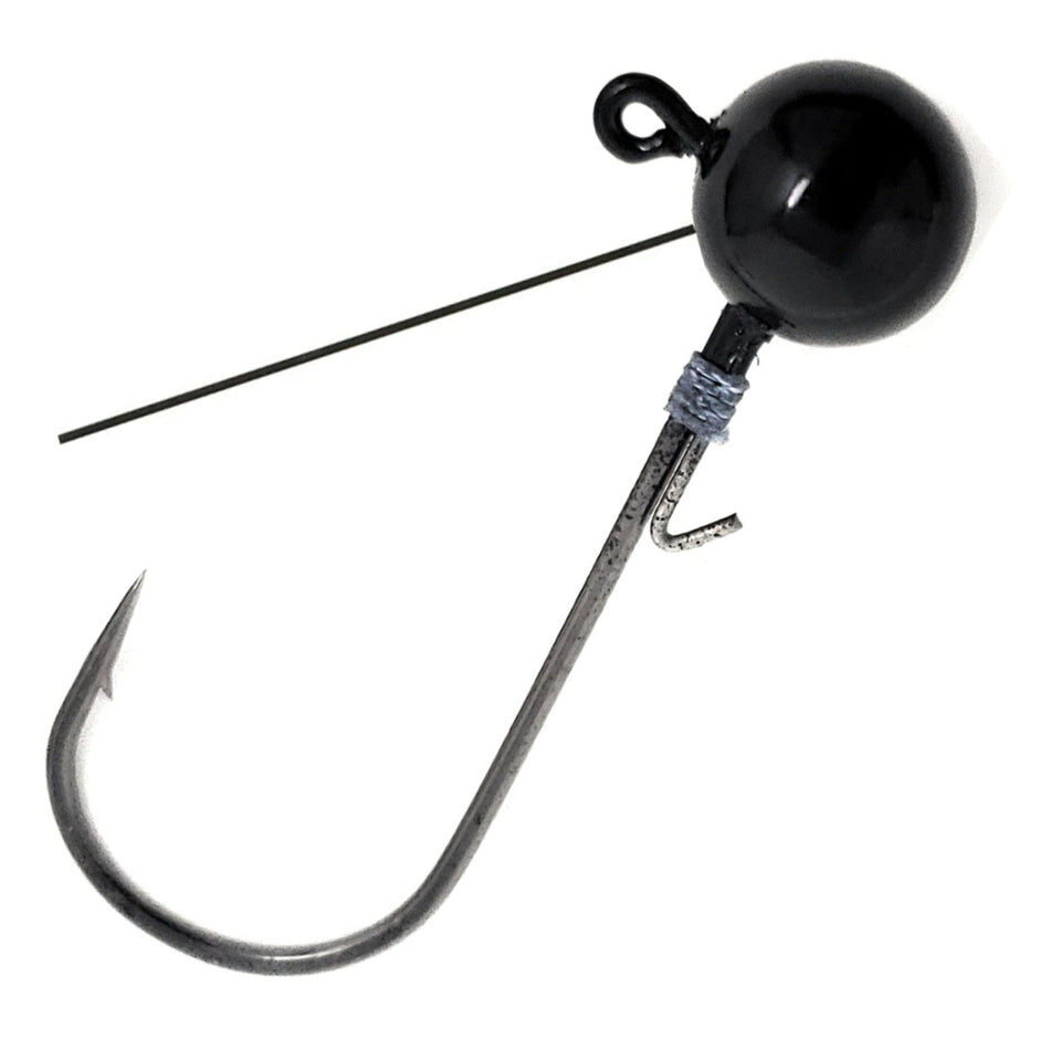 Reaction Tackle Tungsten Ball Jig Heads (5 - Pack) - Get Tight Gear