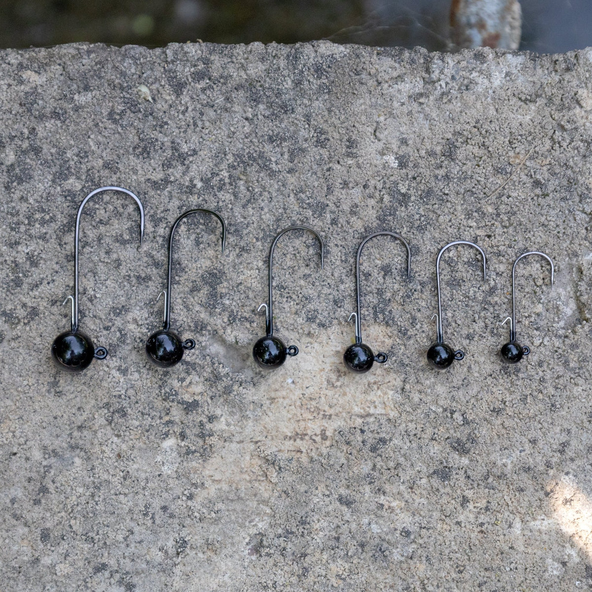Reaction Tackle Tungsten Ball Jig Heads (5 - Pack) - Get Tight Gear
