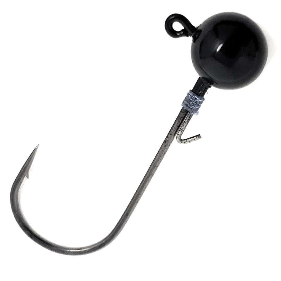 Reaction Tackle Tungsten Ball Jig Heads (5 - Pack) - Get Tight Gear