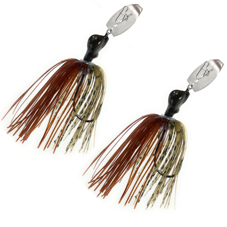 Reaction Tackle Tungsten Breaker Blade Jigs (2 - Pack) - Get Tight Gear