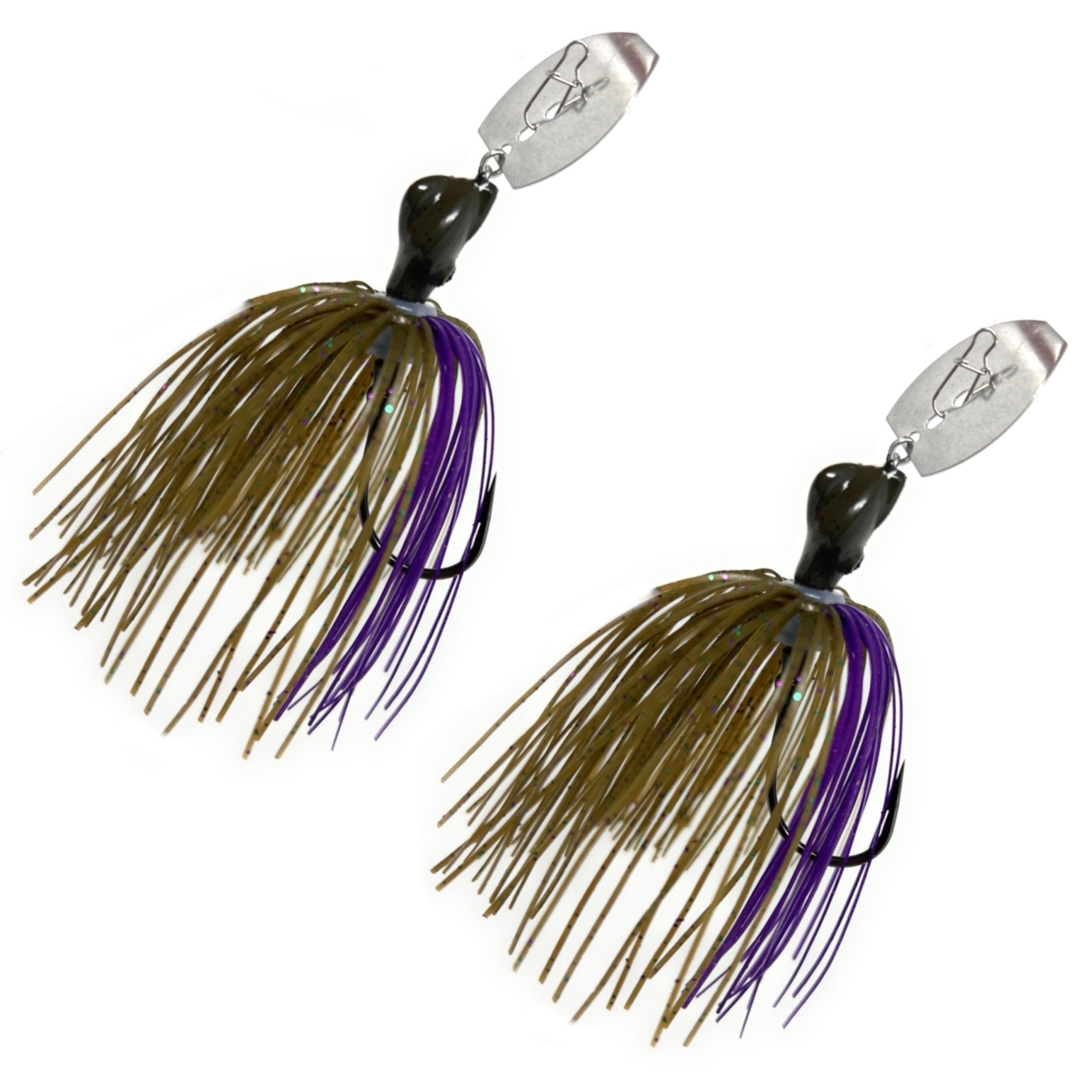 Reaction Tackle Tungsten Breaker Blade Jigs (2 - Pack) - Get Tight Gear