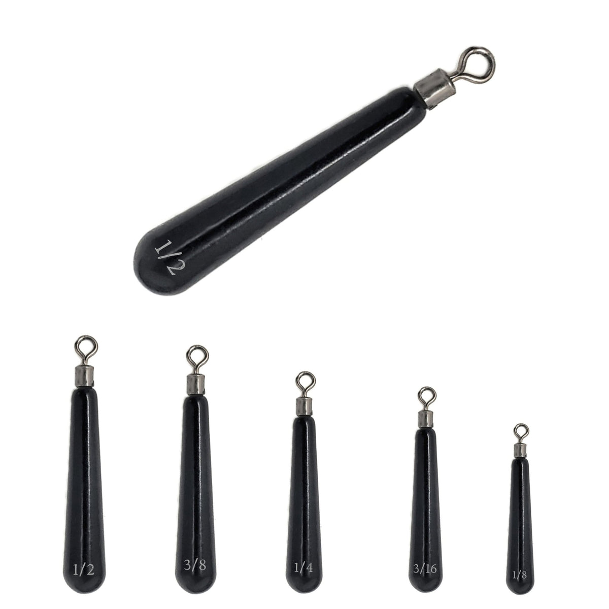 Reaction Tackle Tungsten Drop Shot Weights - Get Tight Gear