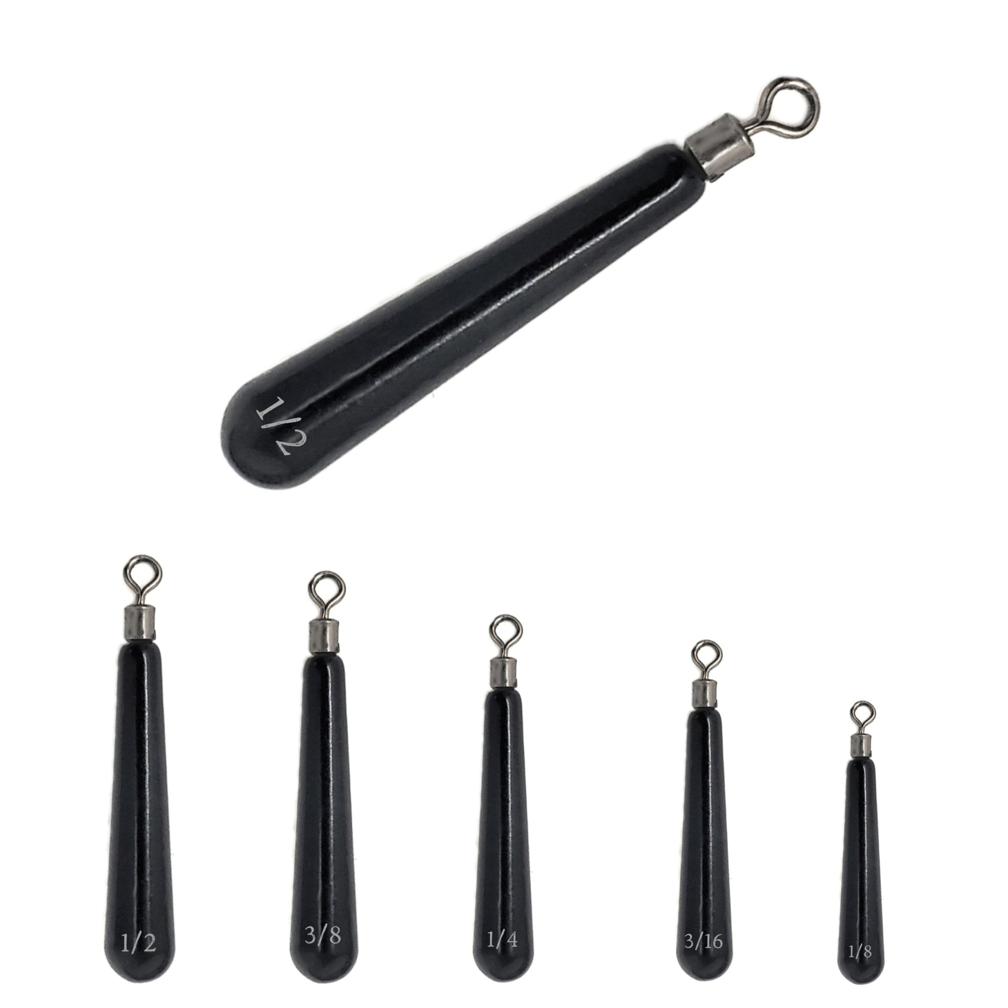 Reaction Tackle Tungsten Drop Shot Weights - Get Tight Gear