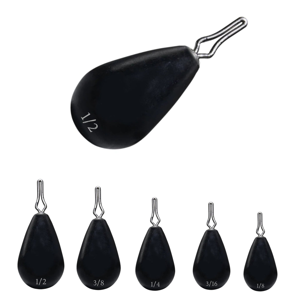 Reaction Tackle Tungsten Drop Shot Weights - Get Tight Gear