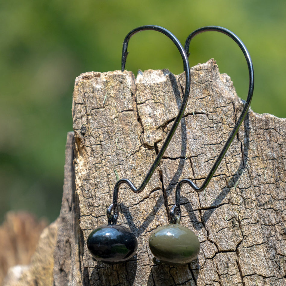 Reaction Tackle Tungsten Football/Swing Jig Heads - 3 - Pack - Get Tight Gear
