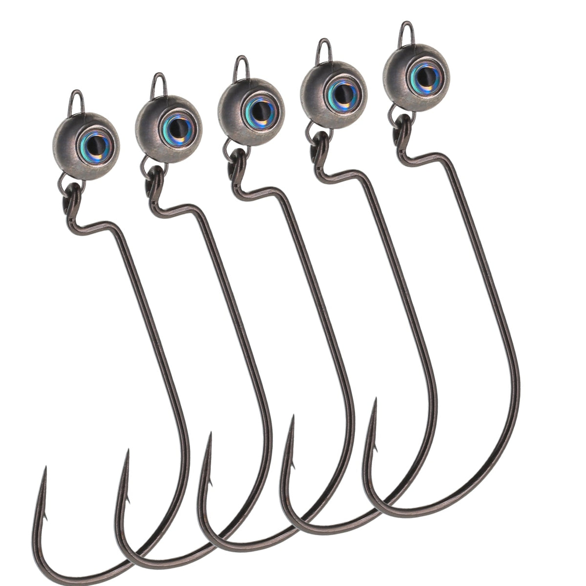 Reaction Tackle Tungsten Free Swing Jig Head - 5 - Pack - New - Get Tight Gear