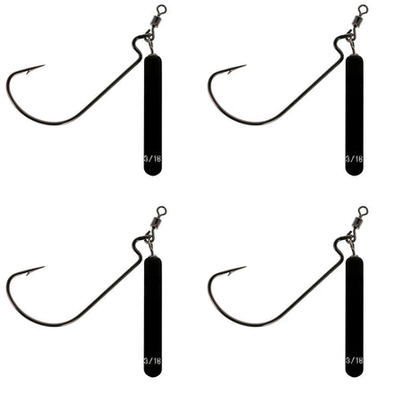 Reaction Tackle Tungsten Jika Rigs - 4PK - Get Tight Gear