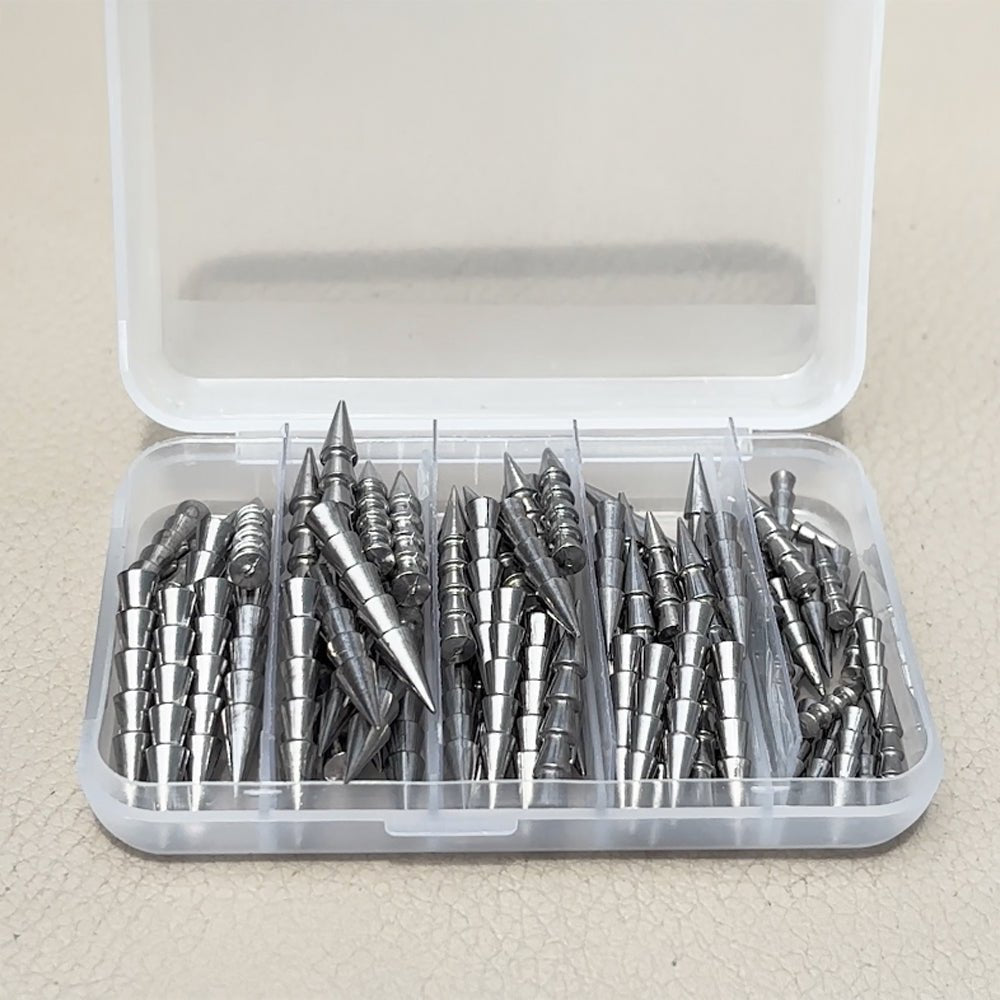 Reaction Tackle Tungsten Nail Weights/ Insert Sinkers - Get Tight Gear