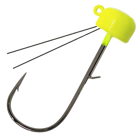 Reaction Tackle Tungsten Ned Rig - Shroom Jigs (5 - Pack) - Get Tight Gear