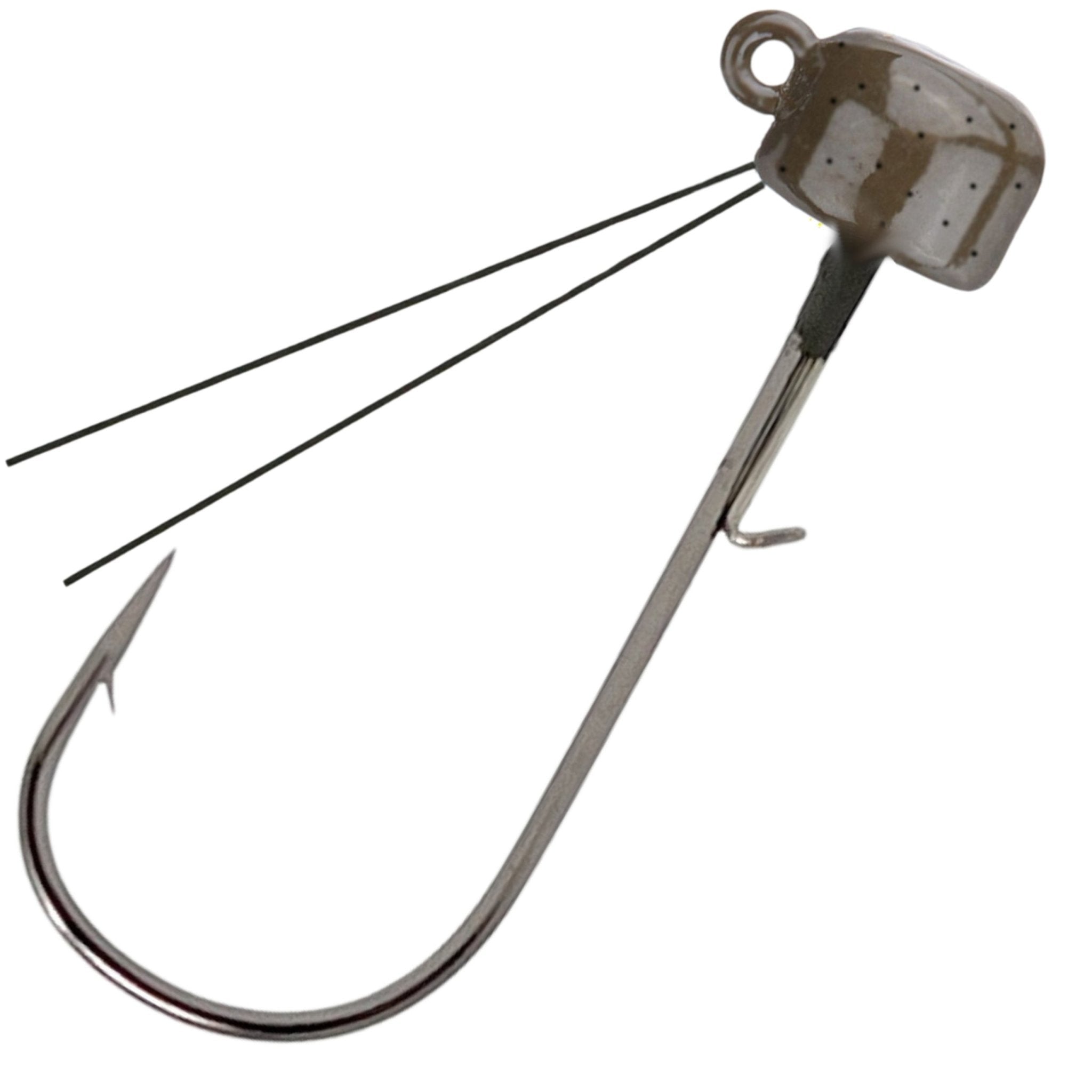 Reaction Tackle Tungsten Ned Rig - Shroom Jigs (5 - Pack) - Get Tight Gear