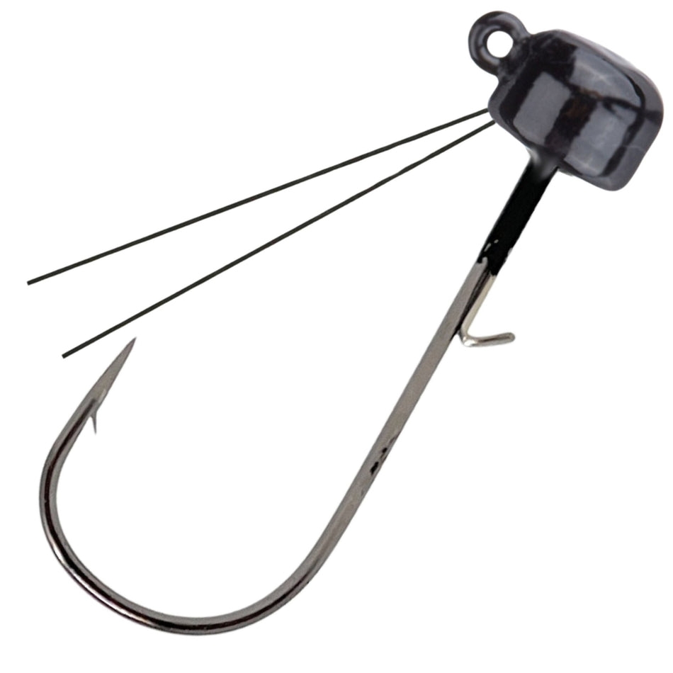 Reaction Tackle Tungsten Ned Rig - Shroom Jigs (5 - Pack) - Get Tight Gear