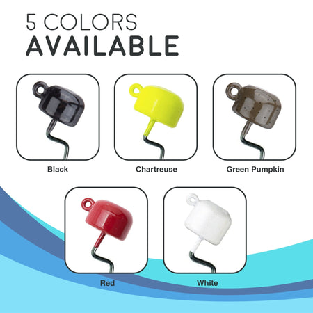 Reaction Tackle Tungsten Ned Rig - Shroom Jigs (5 - Pack) - Get Tight Gear