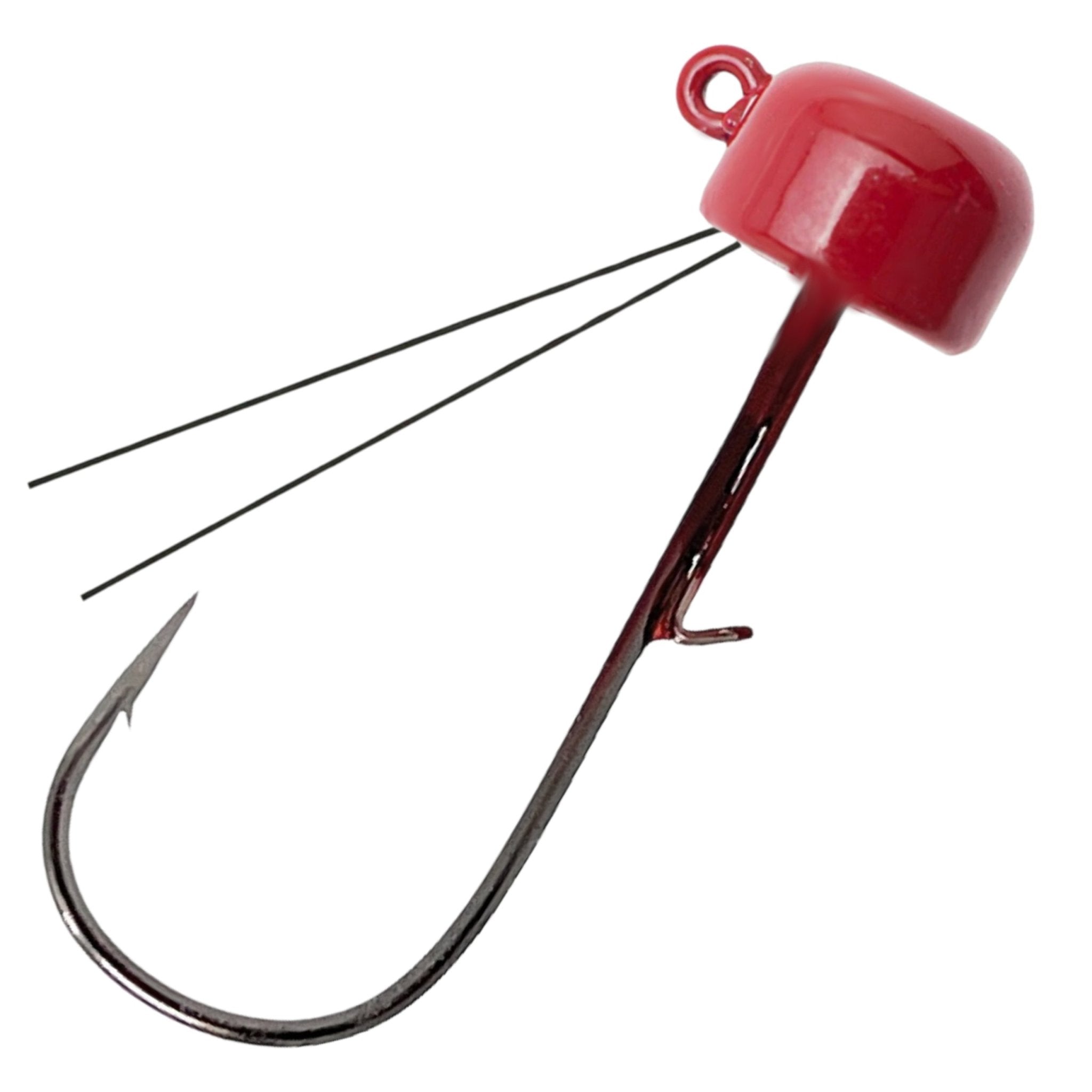Reaction Tackle Tungsten Ned Rig - Shroom Jigs (5 - Pack) - Get Tight Gear