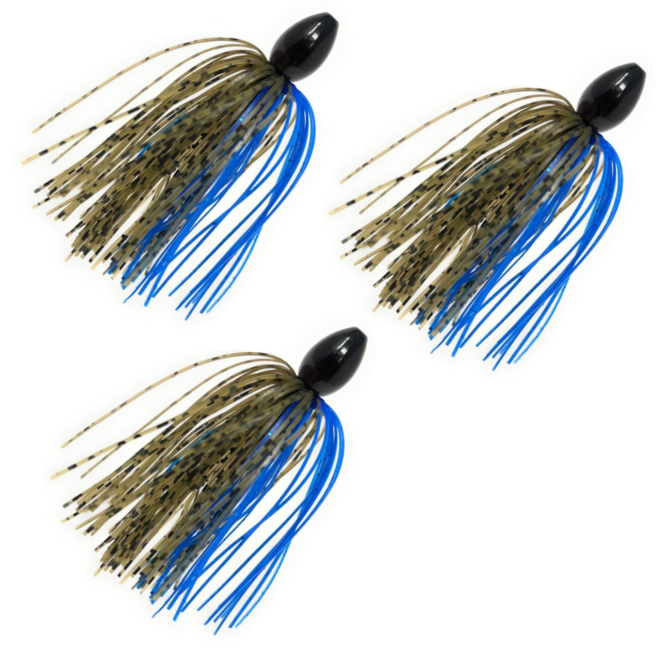 Reaction Tackle Tungsten Punch Rig/Punch Weight with Skirt - Get Tight Gear