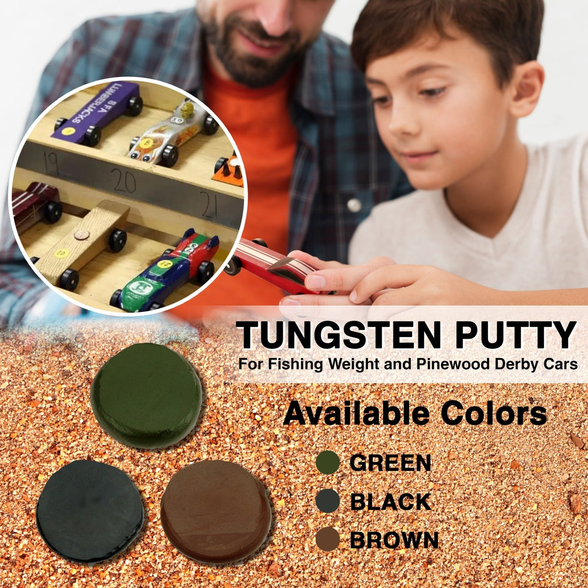Reaction Tackle Tungsten Putty - Get Tight Gear