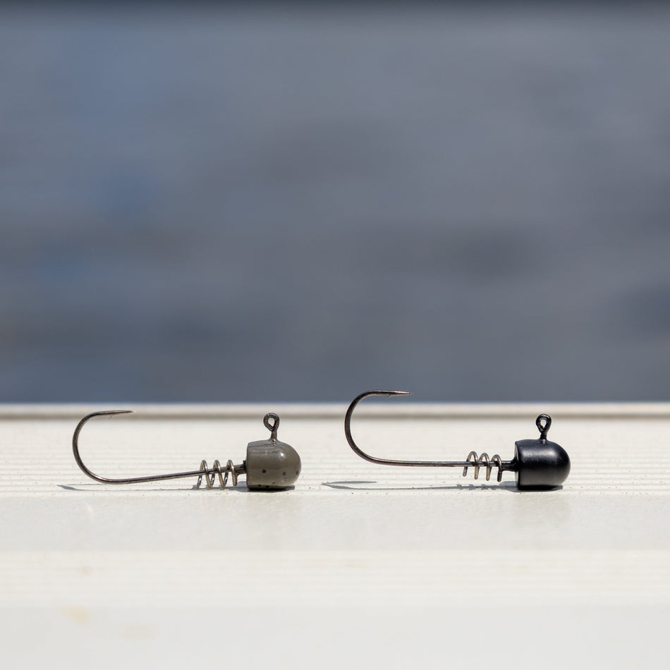 Reaction Tackle Tungsten Screw Lock Jig Heads (5 - Pack) - Get Tight Gear
