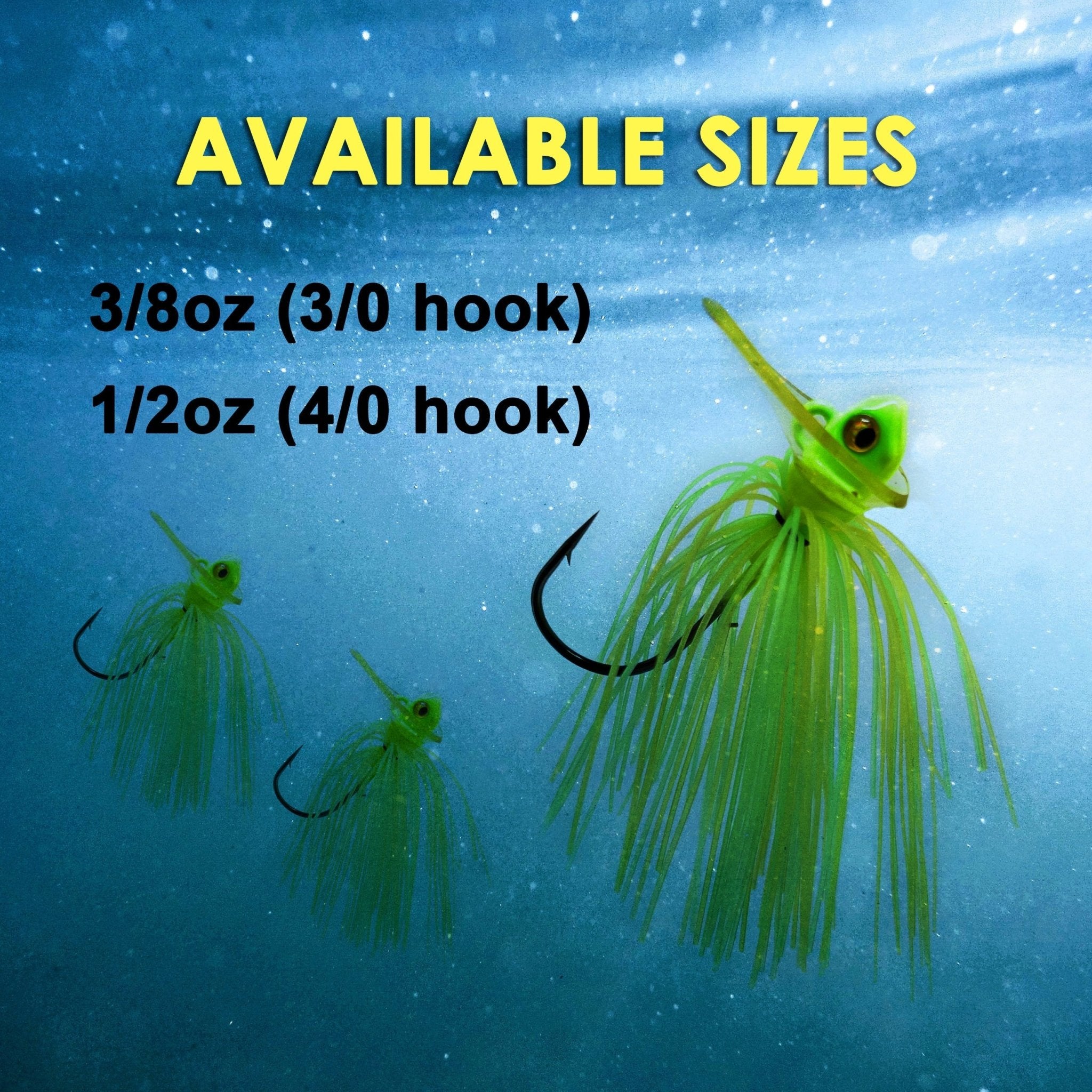 Reaction Tackle Tungsten Scrounger Jigs (2 - Pack) - Get Tight Gear