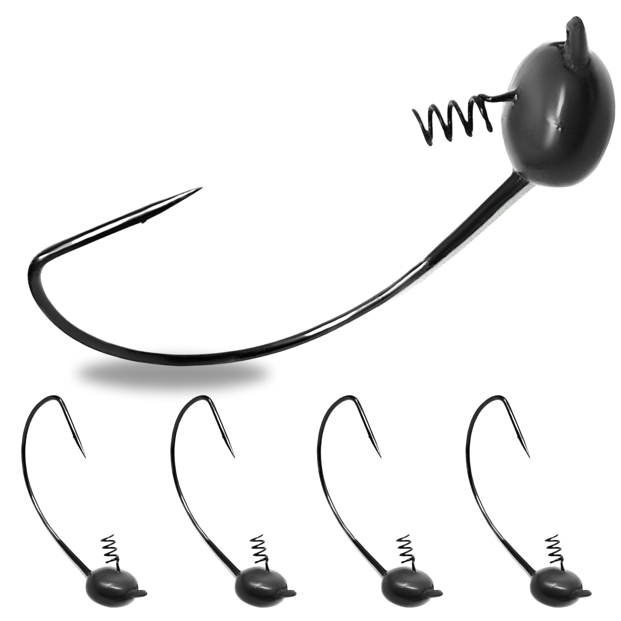 Reaction Tackle Tungsten Shaky Head Jigs 5 - Pack - Get Tight Gear