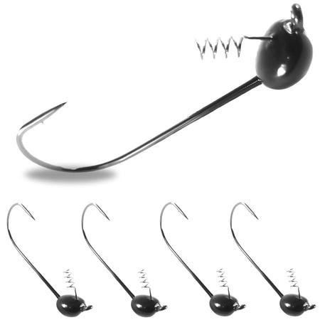 Reaction Tackle Tungsten Shaky Head Jigs 5 - Pack - Get Tight Gear