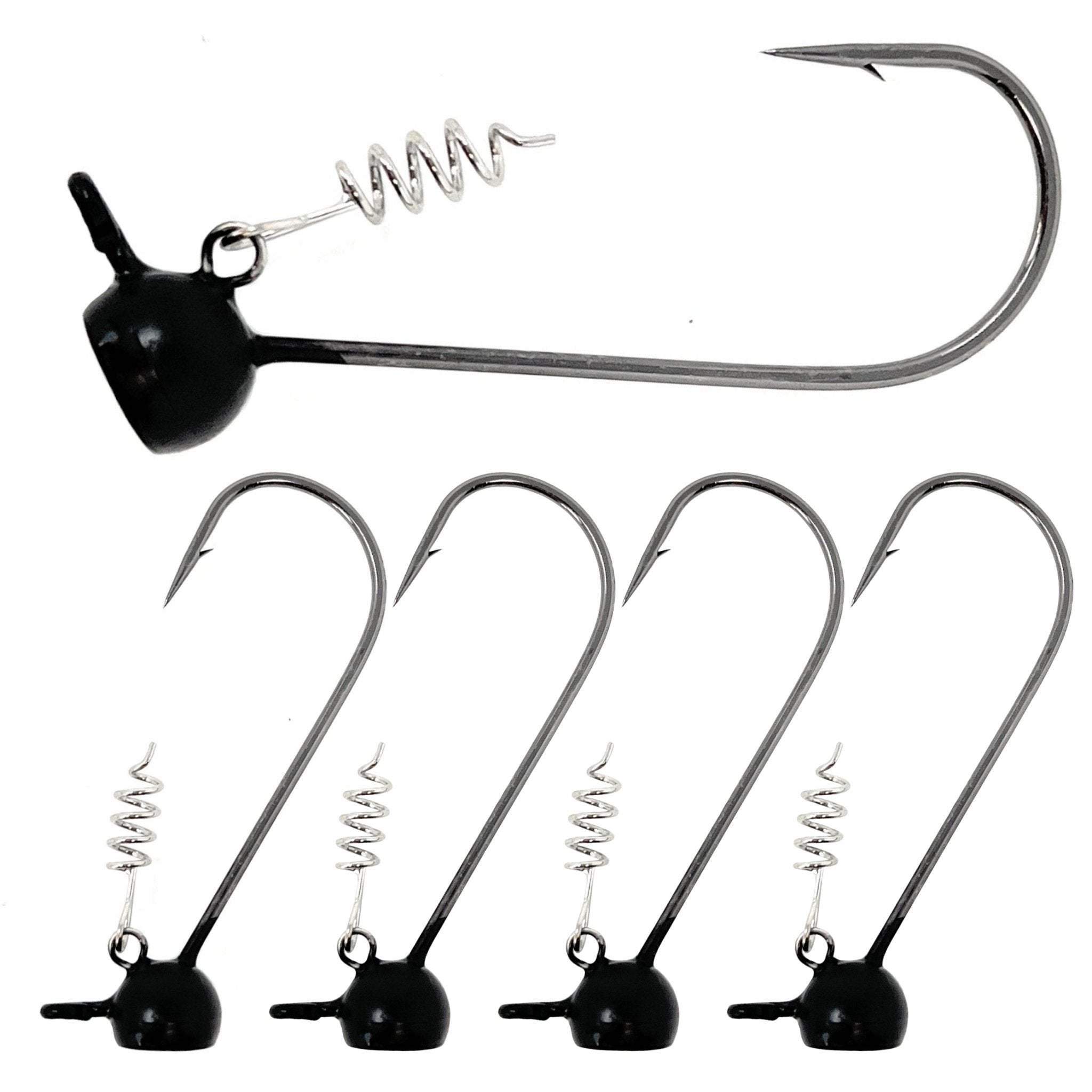 Reaction Tackle Tungsten Stand - Up Shaky Head Jigs (5 pack) - Get Tight Gear