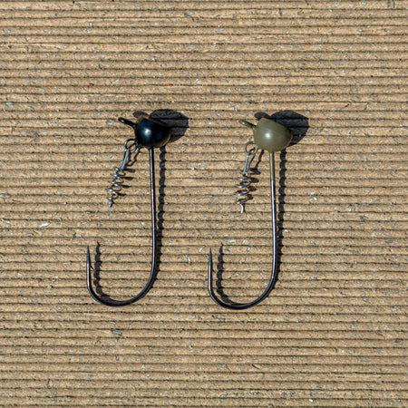 Reaction Tackle Tungsten Stand - Up Shaky Head Jigs (5 pack) - Get Tight Gear