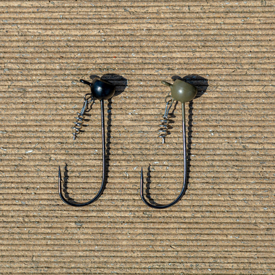 Reaction Tackle Tungsten Stand - Up Shaky Head Jigs (5 pack) - Get Tight Gear