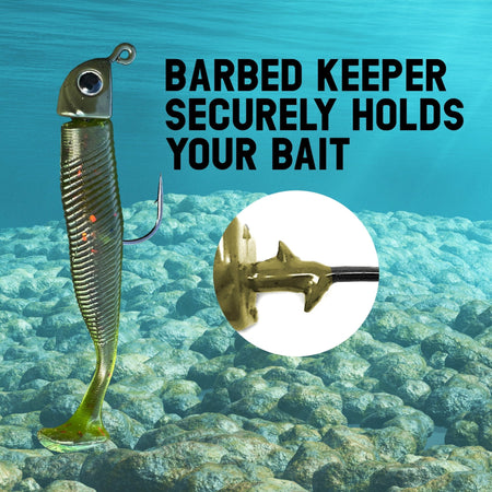 Reaction Tackle Tungsten Swimbait Jig Heads (5 - Pack) - Get Tight Gear