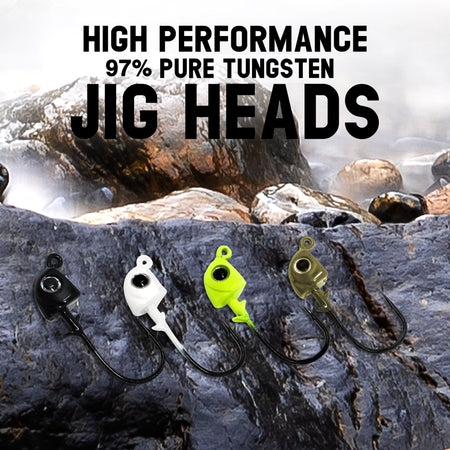 Reaction Tackle Tungsten Swimbait Jig Heads (5 - Pack) - Get Tight Gear