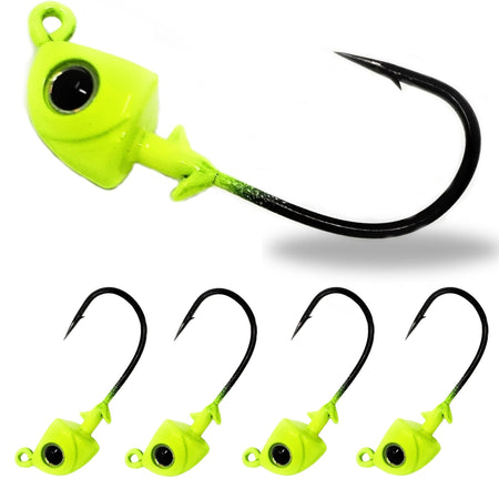 Reaction Tackle Tungsten Swimbait Jig Heads (5 - Pack) - Get Tight Gear