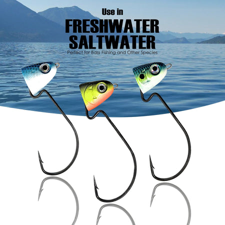 Reaction Tackle Tungsten Swing/ Swimbait Jig Heads - Get Tight Gear