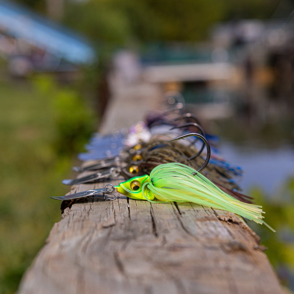 Reaction Tackle Tungsten Vibrating Bladed Swim Jigs (2 - Pack) - Get Tight Gear